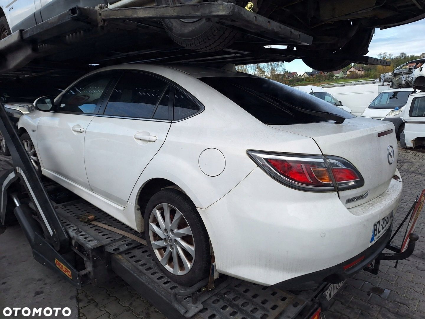 MAZDA 6 II GH LIFT 5D HB BIAŁE 34K Hatchback / Liftback DRZWI PRZÓD LEWE - 1
