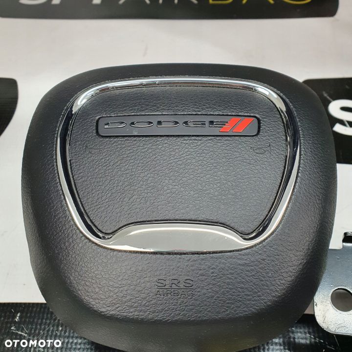 DODGE CHALLENGER 3 III DESKA ROZDZIELCZA KONSOLA KOKPIT PULPIT PODUSZKI AIRBAG AIR BAG PASY KIT SET - 6