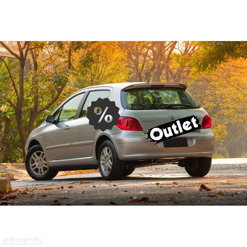 C002066C13 PARA-CHOQUES TRASEIRO PEUGEOT 307 01-05 - 1