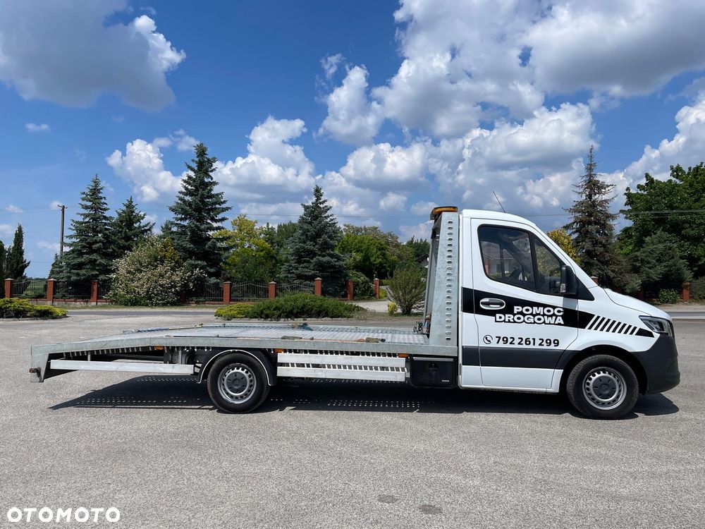 Mercedes-Benz Sprinter W907 2.2 CDI 163 Km Automat 7G-Tronic 2020 ROK Klima Led Hak Najazd 4.60 M Super stan Gotowy do Pracy Bardzo ładny - 6