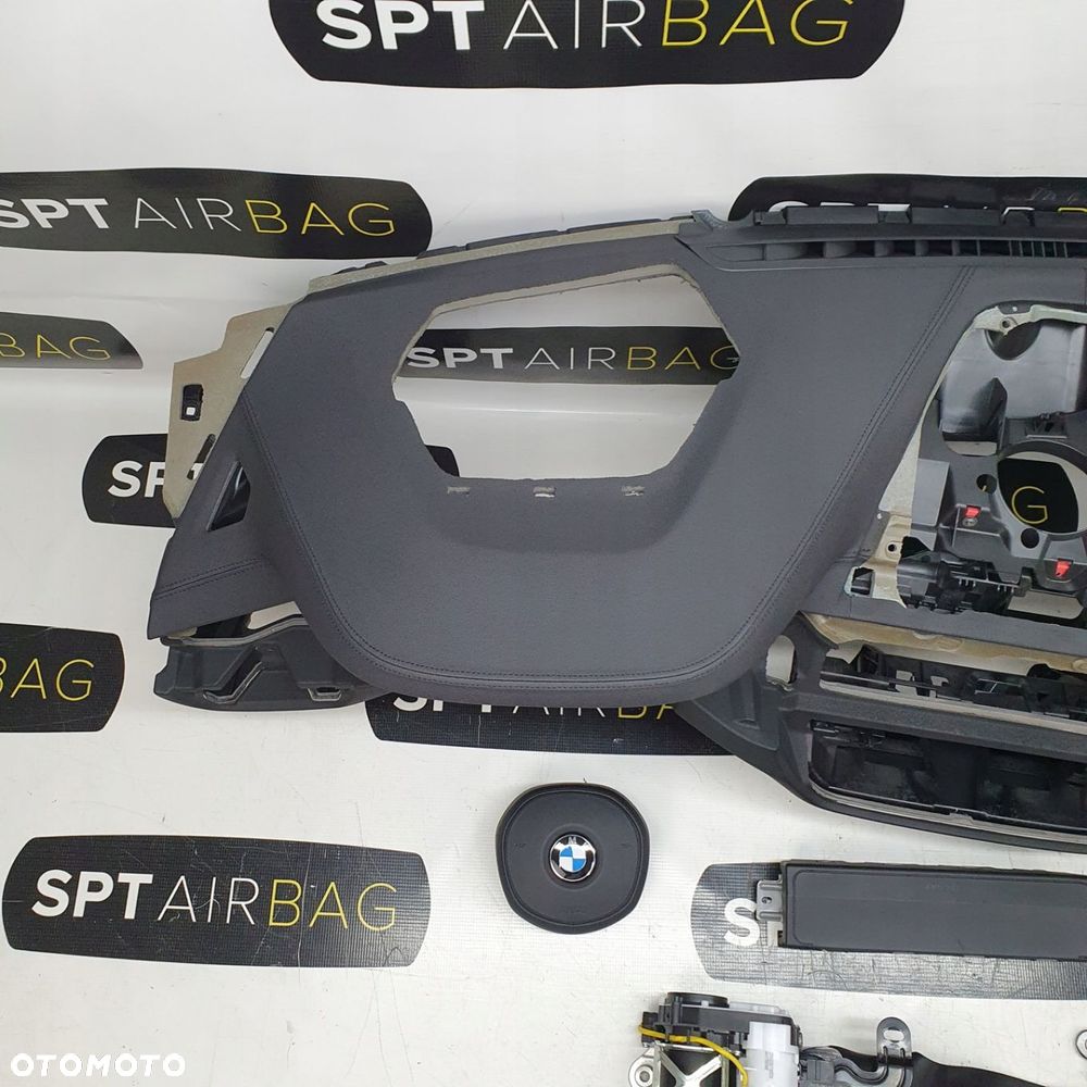 BMW G30 G31 HEAD UP NITKA DESKA ROZDZIELCZA KONSOLA KOKPIT PULPIT PODUSZKI AIRBAG AIR BAG PASY KIT SET - 2