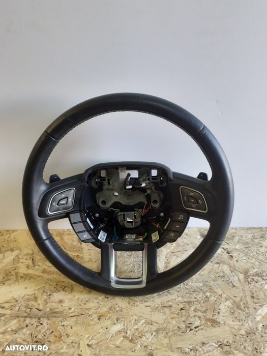 Volan Piele Cu Comenzi Padele Si Încălzire Range Rover Evoque Impecabi - 1