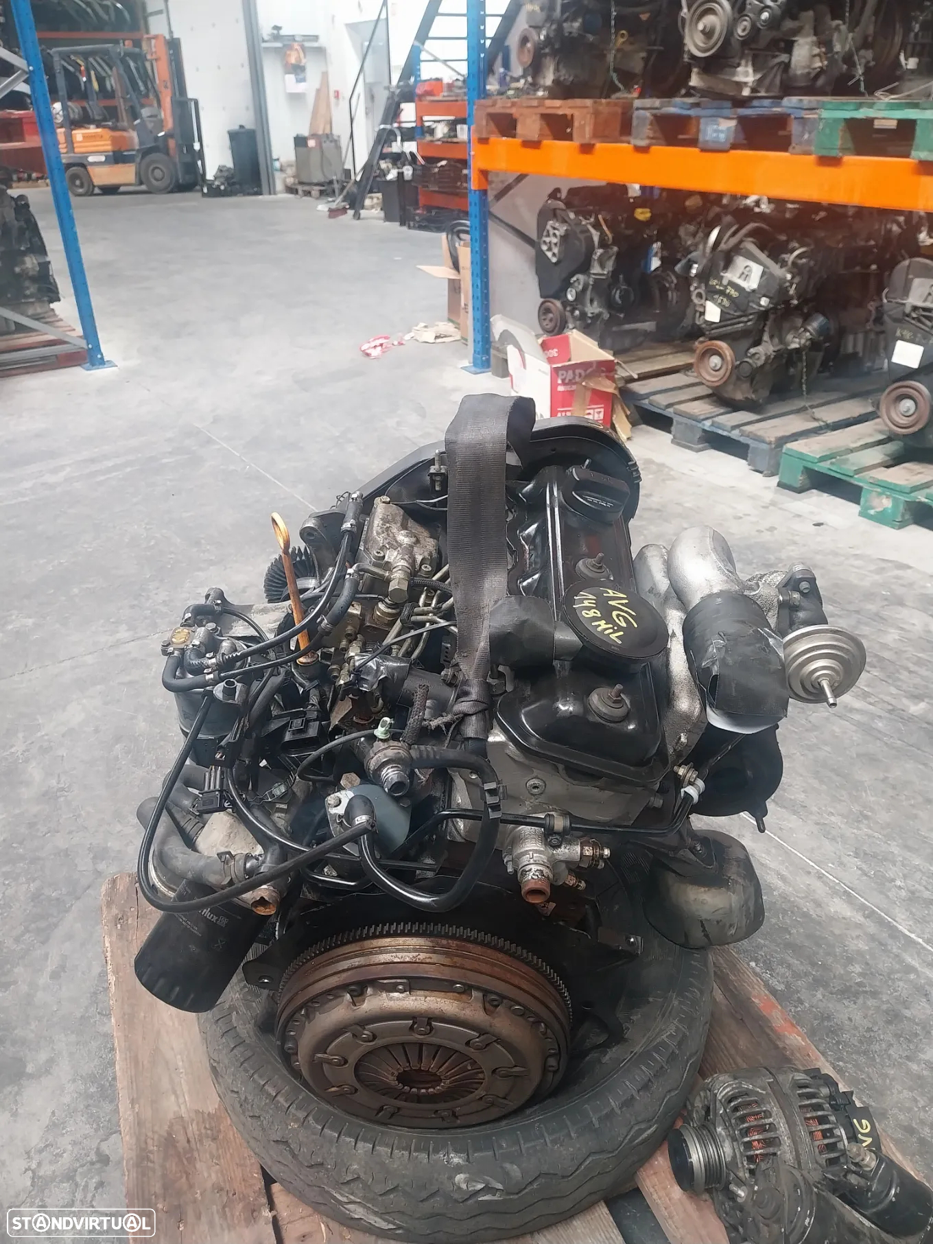 Motor VW Passat 1.9 tdi 110 cv Ref: AVG - 4