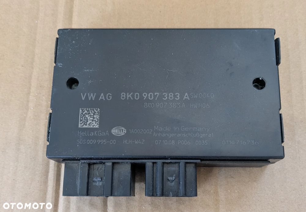 Sterownik haka świateł Audi A4 B8 8K0907383A - 1