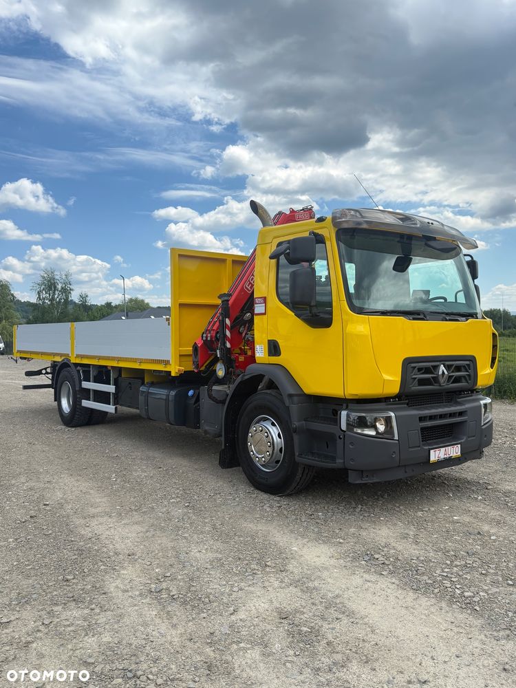 Renault C 320 SKRZYNIA 7.40m HDS FASSI F120B.1.22 + PILOT / 4x2 / STAN BDB - 4