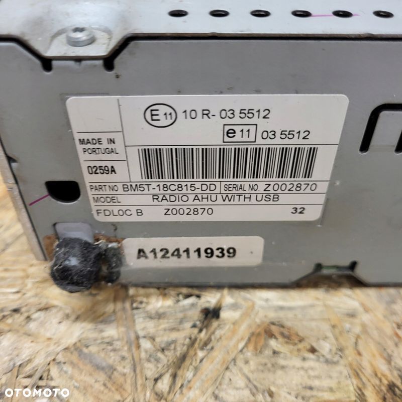 FORD FOCUS MK3 10-18 RADIO CZYTNIK BM5T18C815DD - 3