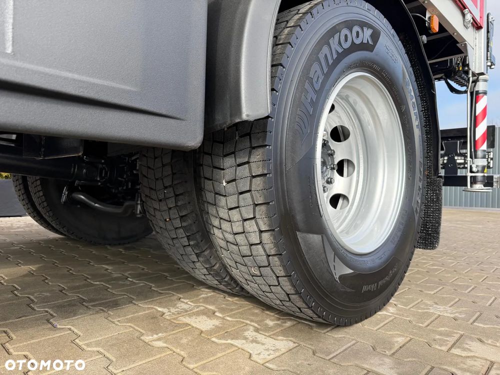 MAN TGM 18.250 // E6 // org. 92000km !!! // 4x2 // manual // skrzynia + HDS HMF z pilotem // TGS TGX TGL budowlanka żuraw dzwig kran crane - 20