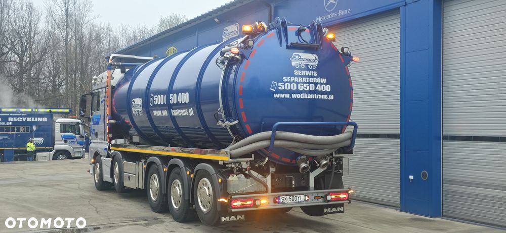 MAN TGX 43.580 10x4 asenizacyjny cysterna 32m3 DEMAG beczka zabudowa 2024 - 10