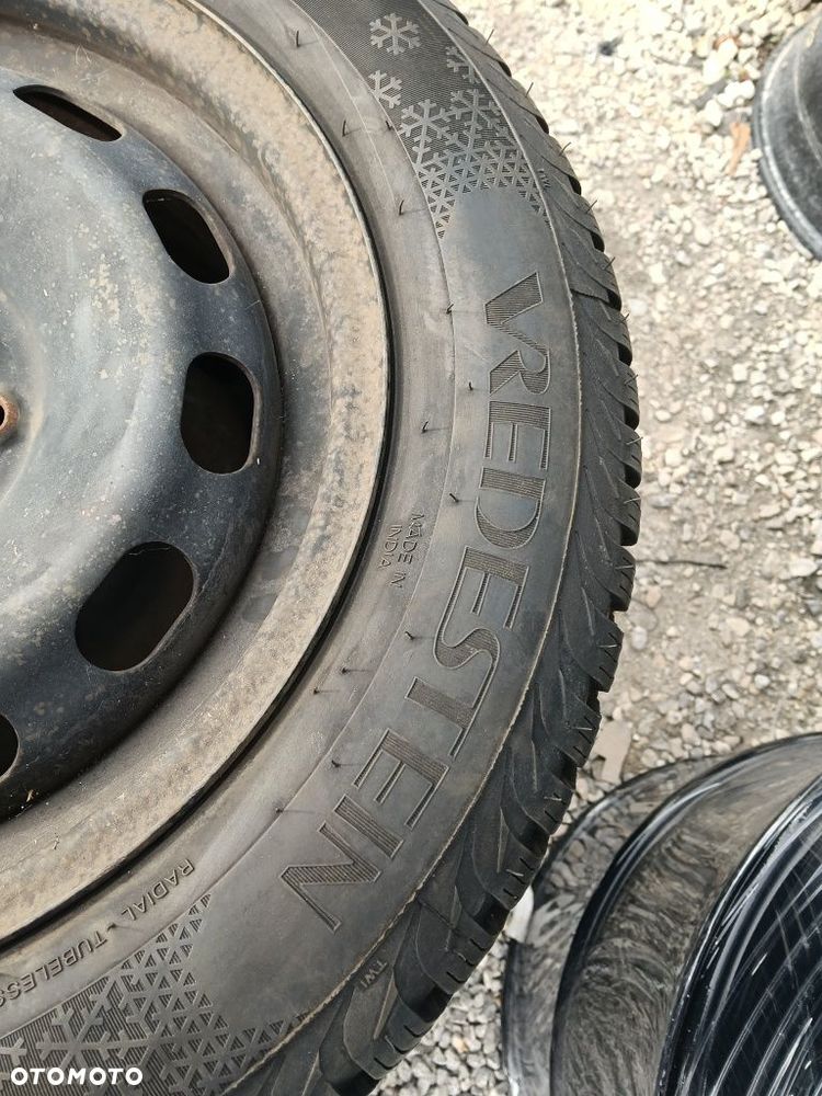 Koła zimowe stalowe ford fiesta 5,5x14 et 37,5 4x108 175/65/14 vredestein 2022r. - 4