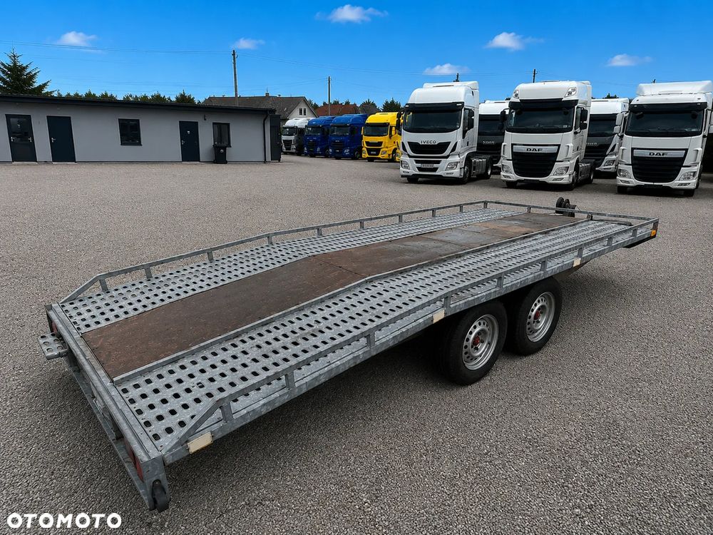 Boro BR2 Przyczepa Ciężarowa Laweta DMC 2000 kg Przewóz Pojazdów - 3