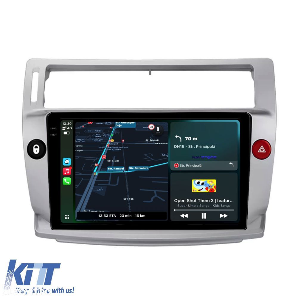 Navigatie Dedicata Citroen C4 (2004-2009), 9Inch, 8Gb Ram, 256Gb Stoca - 2