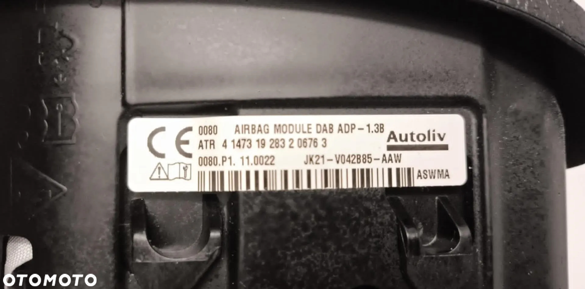 PODUSZKI POWIETRZNE AIRBAG FORD TRANSIT CUSTOM 2019-> PO LIFT KOMPLET Transit MK8 - 14