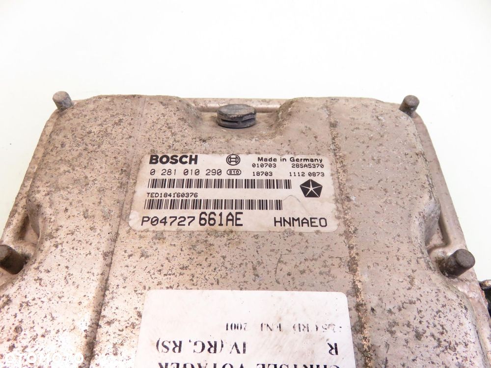 STEROWNIK CHRYSLER VOYAGER IV 2.5 CRD P04727661AE - 2