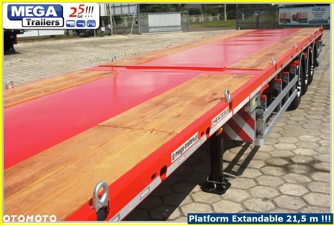 Inny TELEMEGA wysuw 7.50 m, 3 osie, ADR EX3- MEGA Trailers!! - 40