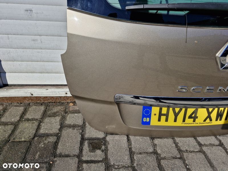 RENAULT GRAND SCENIC III 3  KLAPA BAGAŻNIKA TYŁ TYLNA TEHNP - 5
