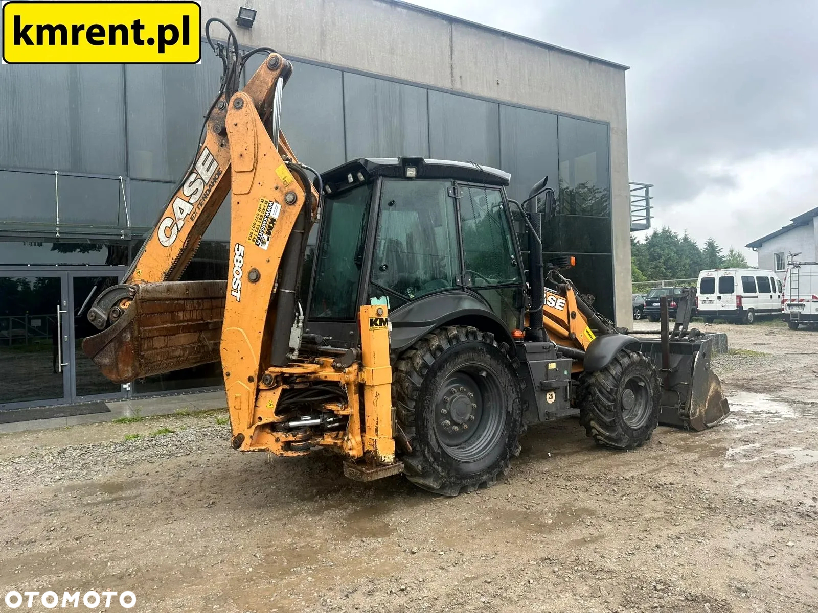 Case 580 ST KOPARKO-ŁADOWARKA 2018R. | JCB 3CX CASE 590 CAT 428 NEW HOLLAND 110 - 4