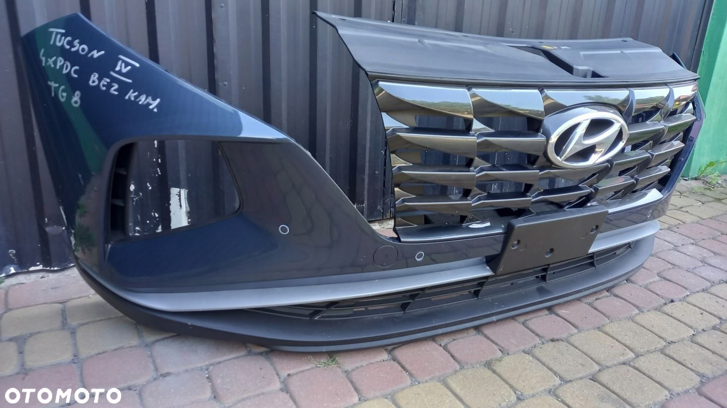 HYUNDAI TUCSON IV TG8 ZDERZAK PRZÓD 4 PDC KOMPLET WIĄZKA BEZ KAMERY - 3
