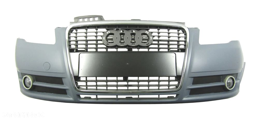 Zderzak przedni Audi A4 B7 04 - 08 Bez sprysk. / Bez Pdc WYSYŁKA GRATIS ! - 4