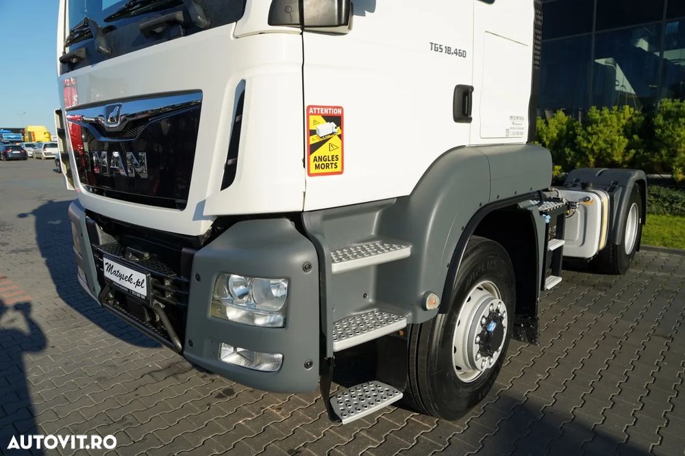 MAN TGS 18.460 / 4x4 / XLX / HYDRODRIVE / HIDRAULICĂ / ANVELOPE 100% / - 12