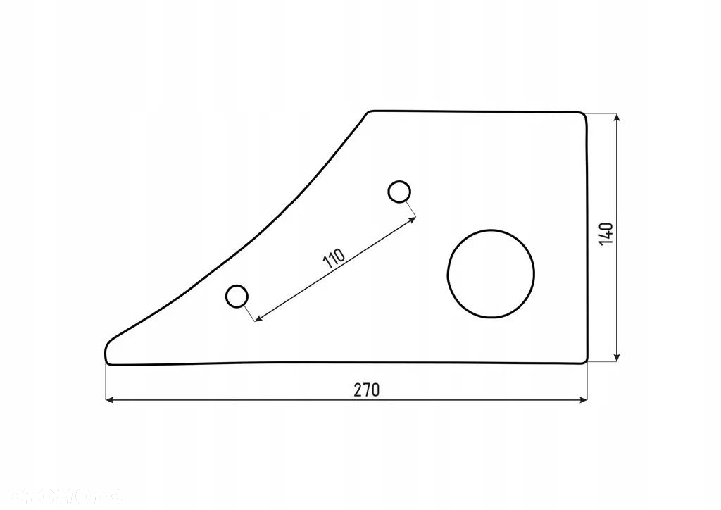 VOGEL NOOT PŁOZA PR913003 PRAWA / LEWA PR914003 iQ PARTS - 2