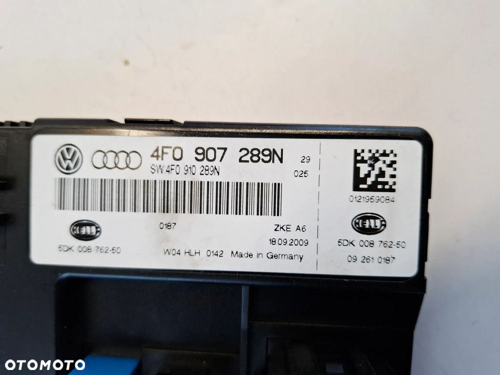 Moduł Sterownik Komfortu Audi A6 C6 4F0907289N 4F0910289N - 3