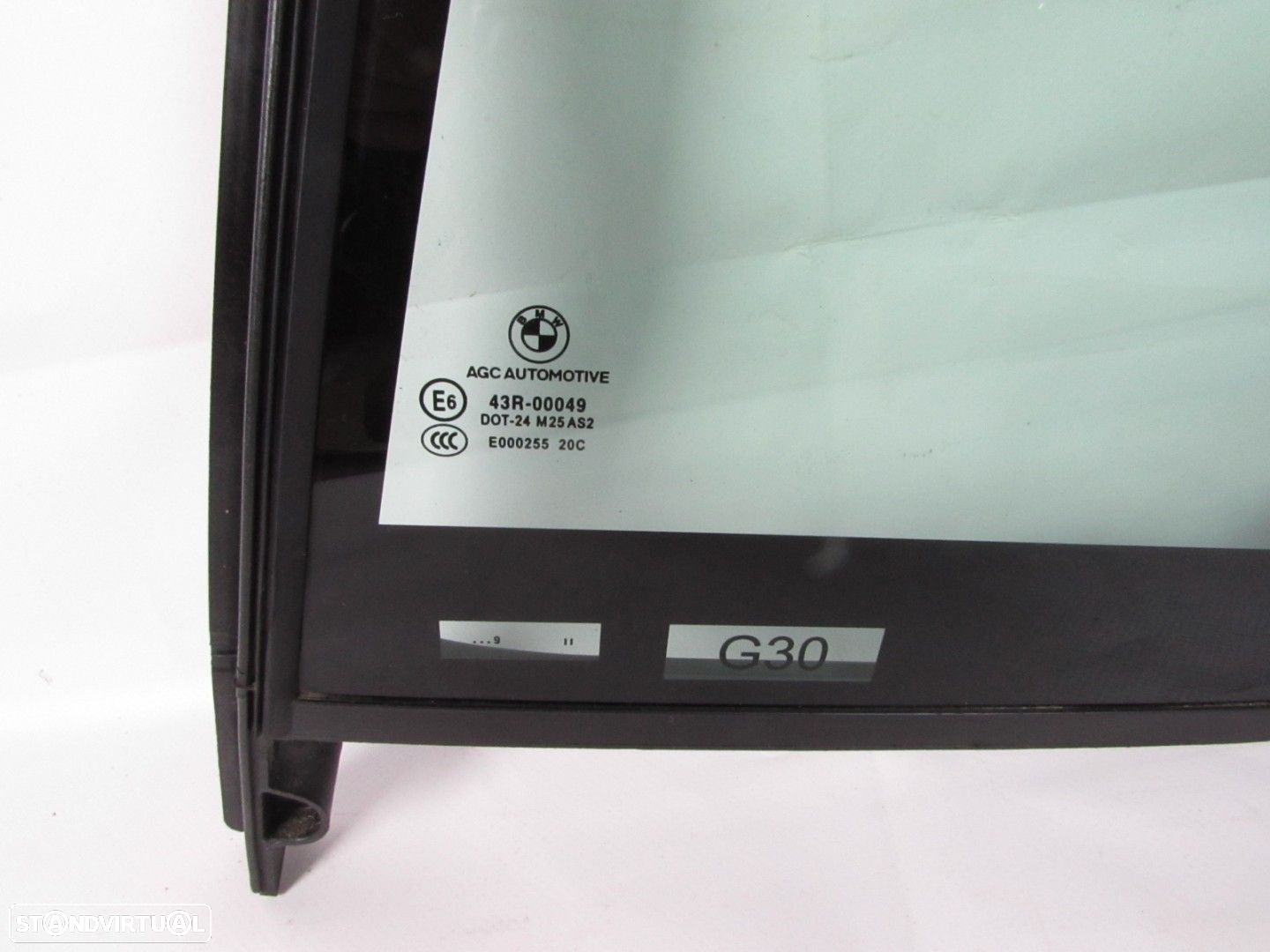 Vidro fixo porta Esquerdo/Trás Seminovo/ Original BMW 5 (G30, F90) 51357381347 - 2