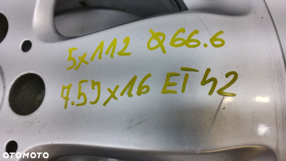 Mercedes Felgi Alumiowe 5x112 7.5Jx16 et42 - 5