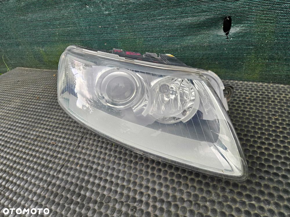 Reflektor Lampa Przetwornica Xenon Przód Przednia PRAWA Europa Audi A6 C6 - 5