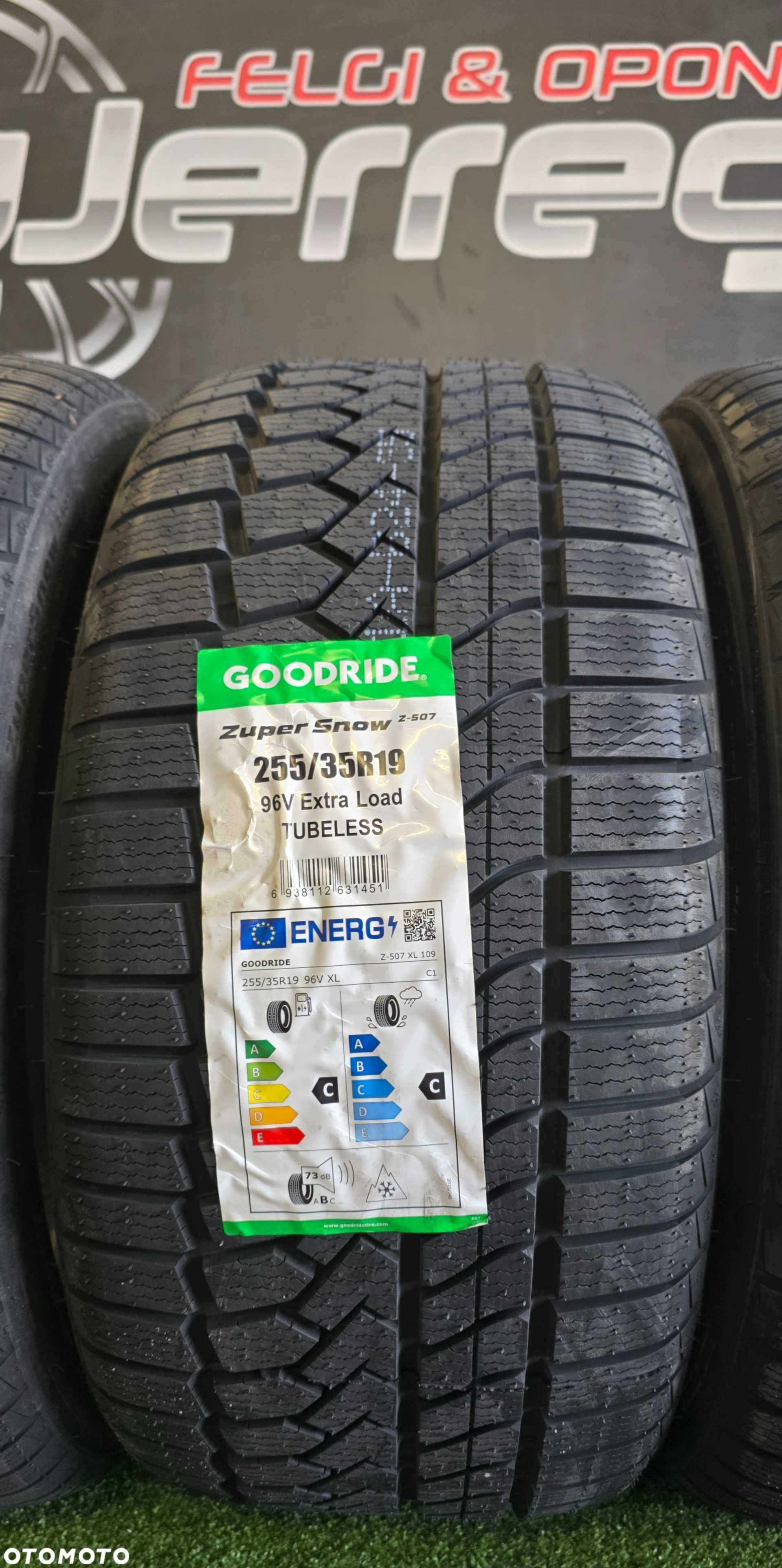 Nowe opony zimowe GOODRIDE ZuperSnow Z-507 - 255/35/R19 - 6
