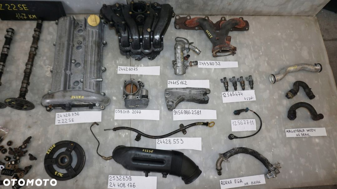 ŁAPA SILNIKA 91569862581 OPEL ASTRA G CZĘŚCI - 3