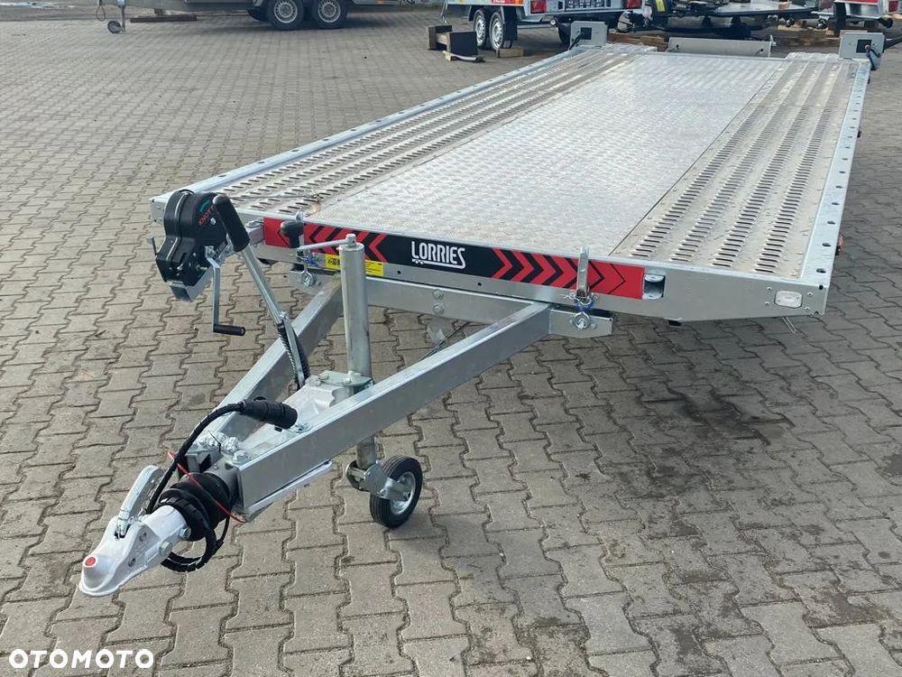 Lorries Dostawa laweta uchylna grawitacyjnie 500x201cm DMC3500kg LAMPY LED, platforma, wypełnienie z blachy alu - 9