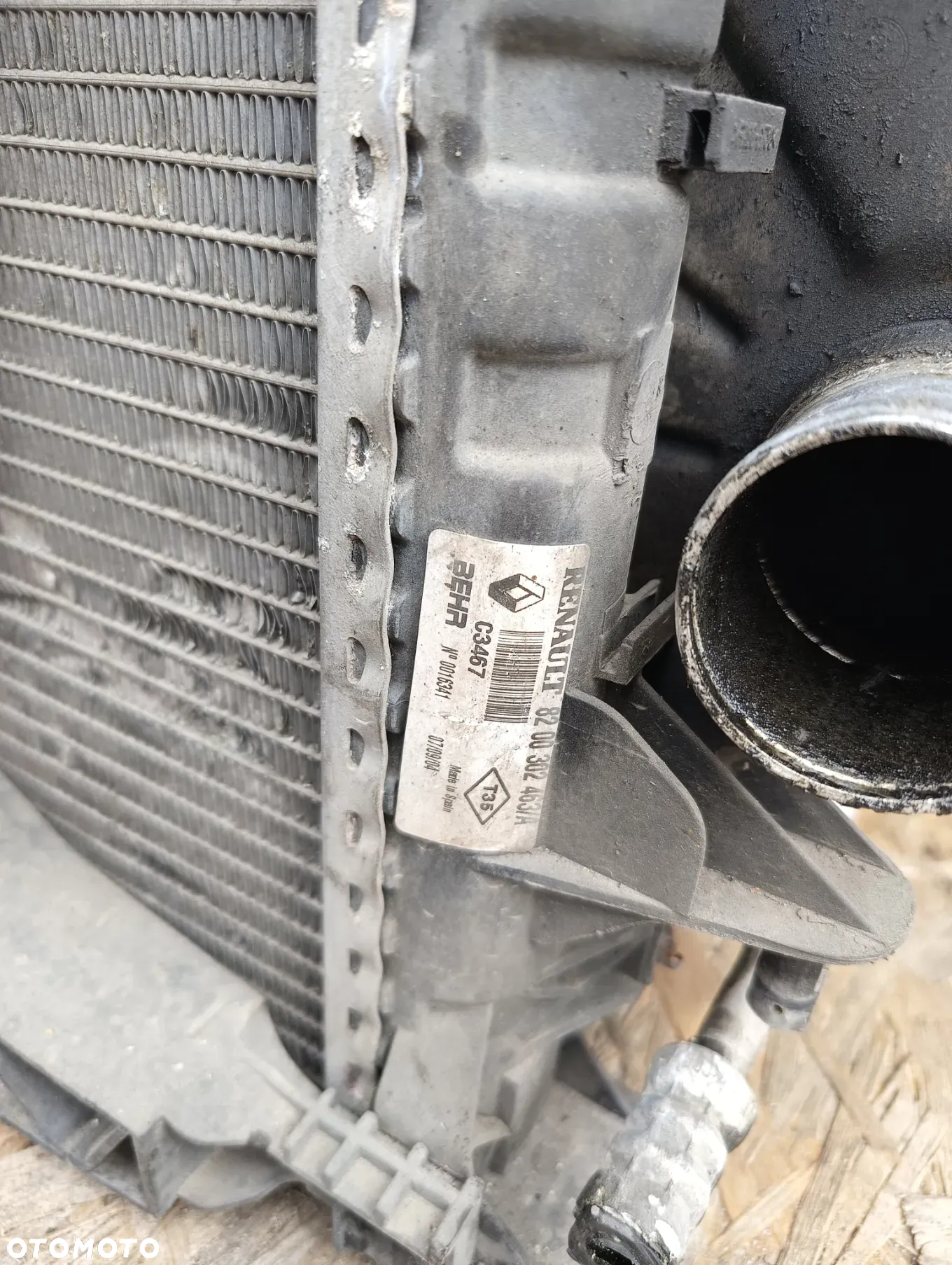 CHŁODNICA WODY KLIMATYZACJI KOMPLET CHŁODNIC RENAULT ESPACE IV 2.0Tb 8200387730, 8200008761, 8200302463 - 4