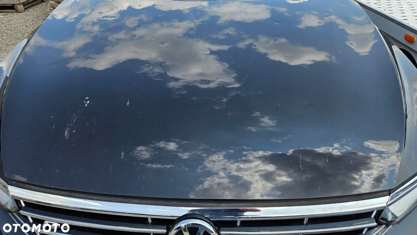 VW PASSAT B8 KOMPLETNY PRZÓD MASKA LAMPA LED BŁOTNIK ZDERZAK R-LINE LC9X - 5