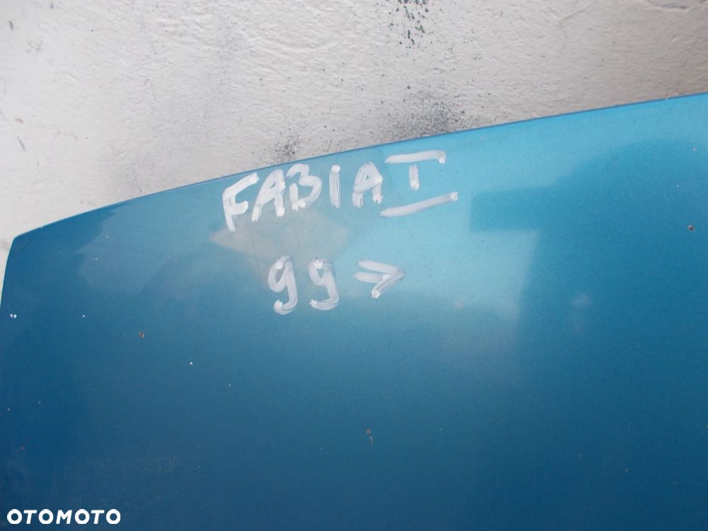 SKODA FABIA I MASKA POKRYWA SILNIKA ATRAPA - 5