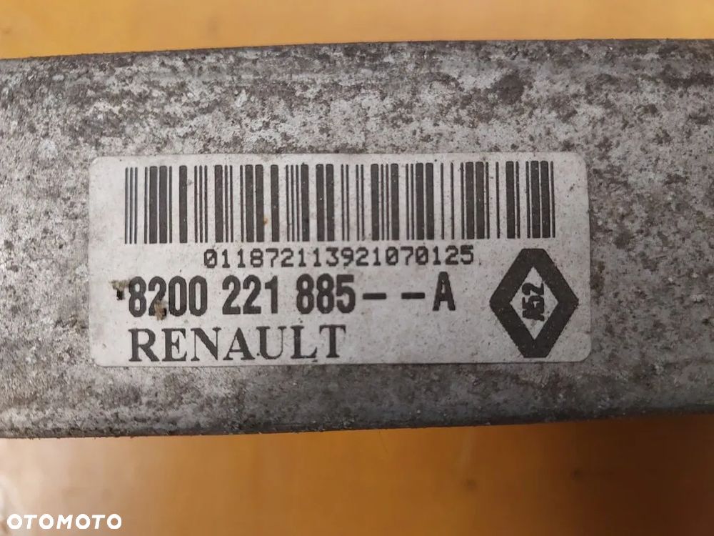 chłodnica intercooler powietrza renault kangoo i lift 2007r 1.5 dci 8200221885a - 4