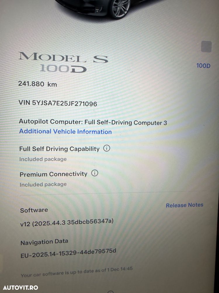 Tesla Model S 100D Allradantrieb - 2