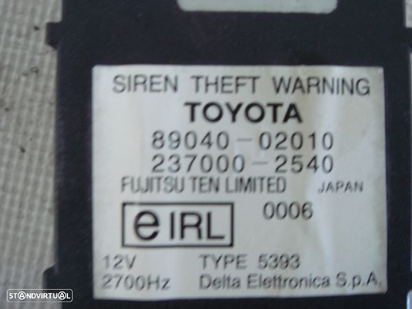 Sirene De Alarme Toyota Avensis (_T25_) - 2