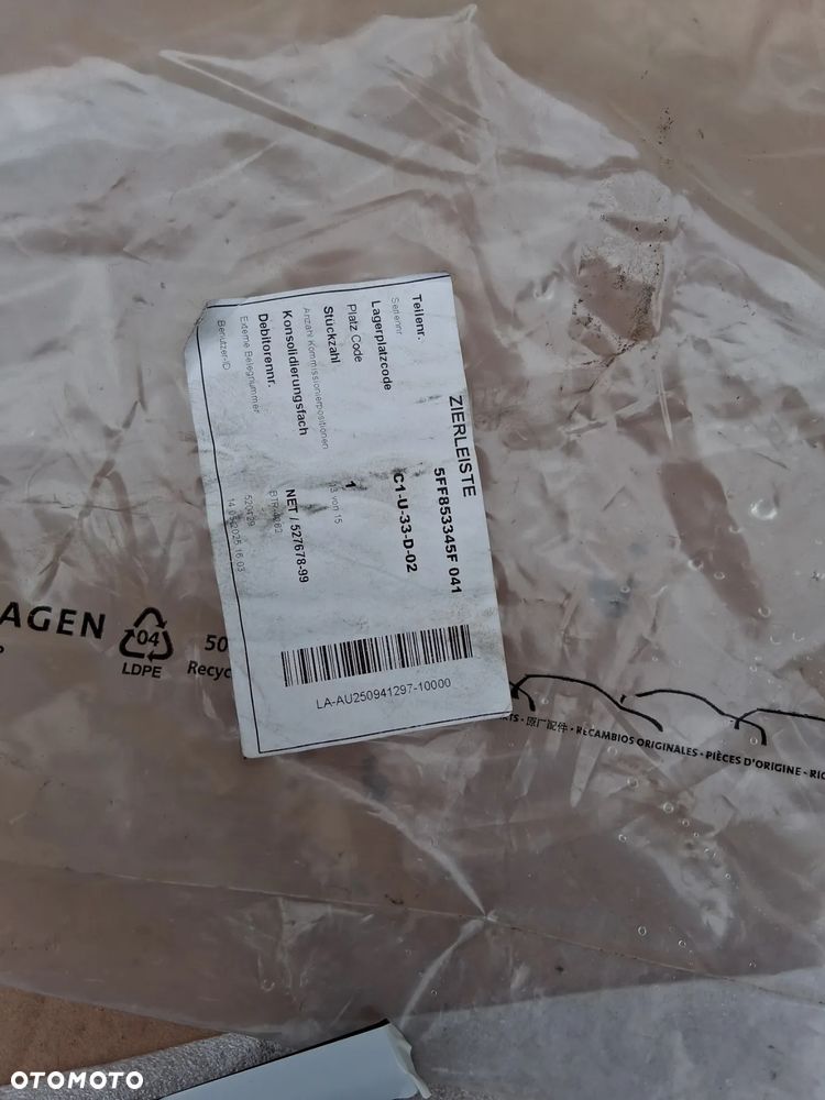 Listwa ozdobna czarny błyszczący cupra formentor 21> 5FF853345F041 - 1