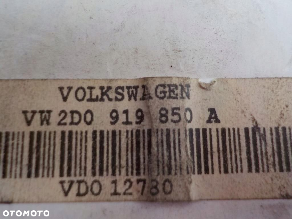 VW LT 2.5 TDI LICZNIK PRĘDKOŚCIOMIERZ 2D0919850A - 3