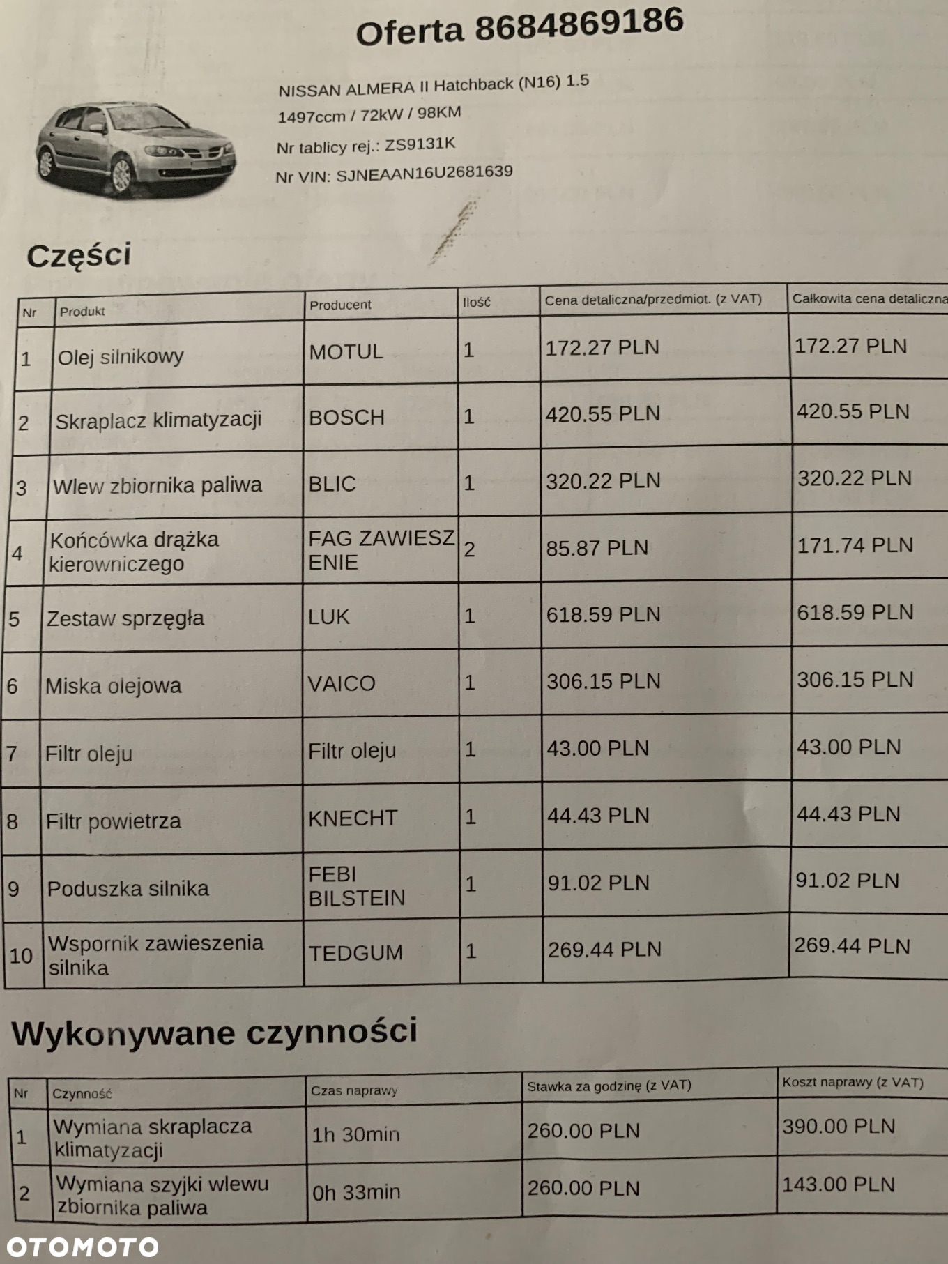 Nissan Almera II 1.5 Visia - 18