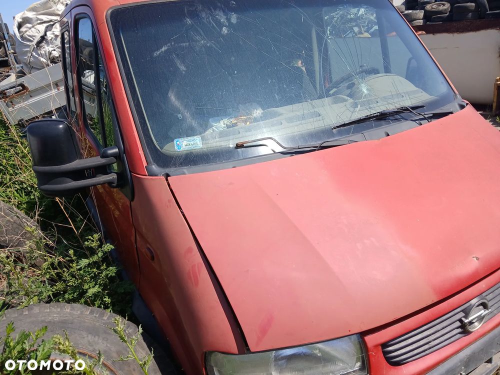 opel movano I dubel kabina fotel fotele kanapa deska kokpit podsufitka boczek boczki klamka