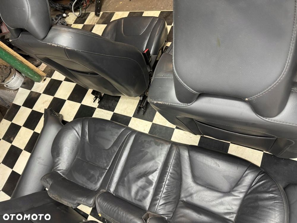 fotel lewy prawy fotele kanapa tył volvo s60 ii 2011-2018 skóra - 13
