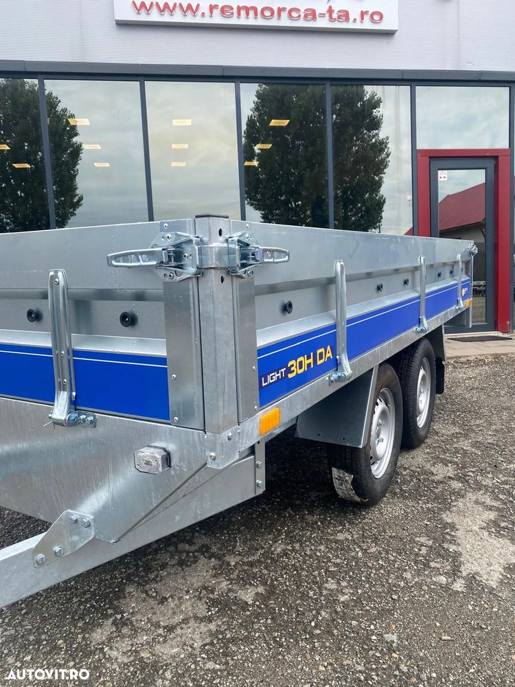 Vesta Remorca auto cu doua axe , 750 kg ,300/150/37cm - 3