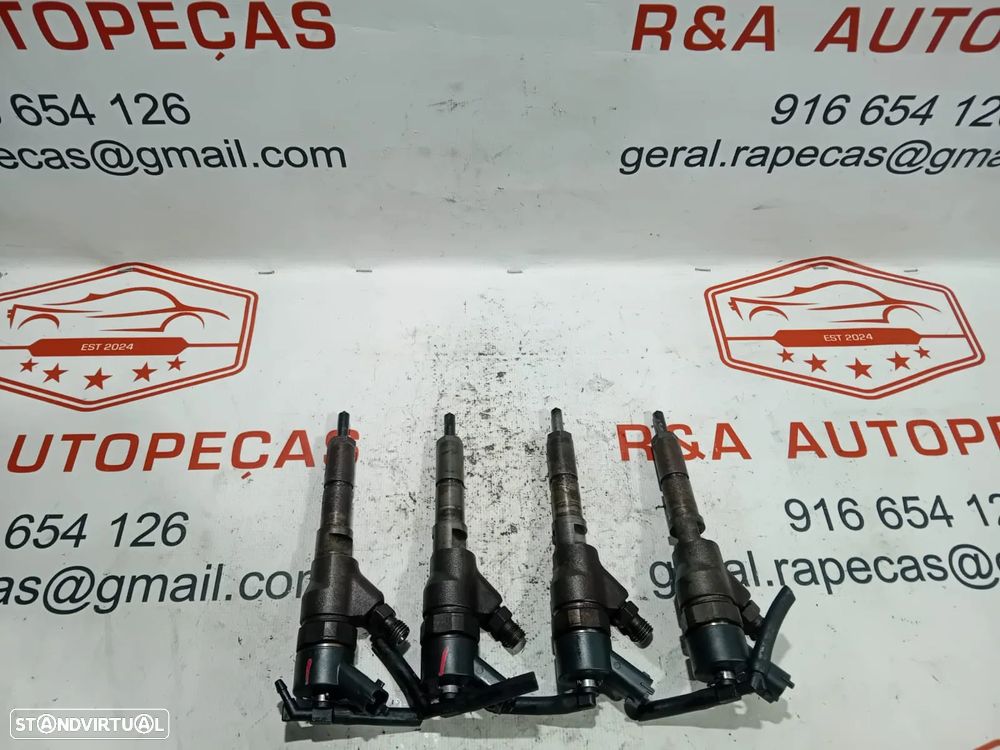 Conjunto de Injetores Motor 2.0 HDI Bosch 0445110076 Citroen 9641742880 Original - 4