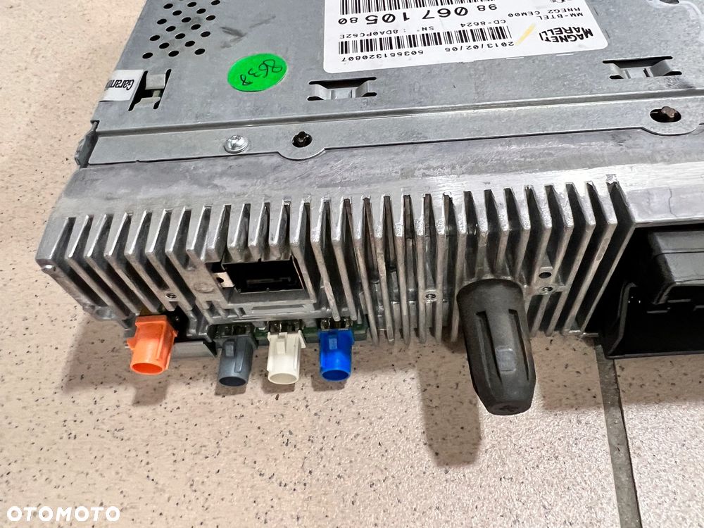 nawigacja DS5 508 z DAB 9806710580 rarytas - 3