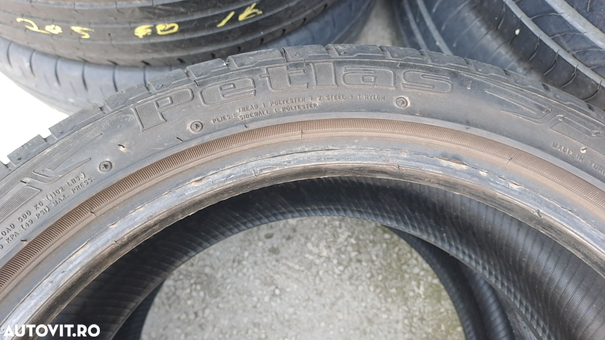 2 Anvelope vara 195 45 r16 PETLAS 2020 - 5