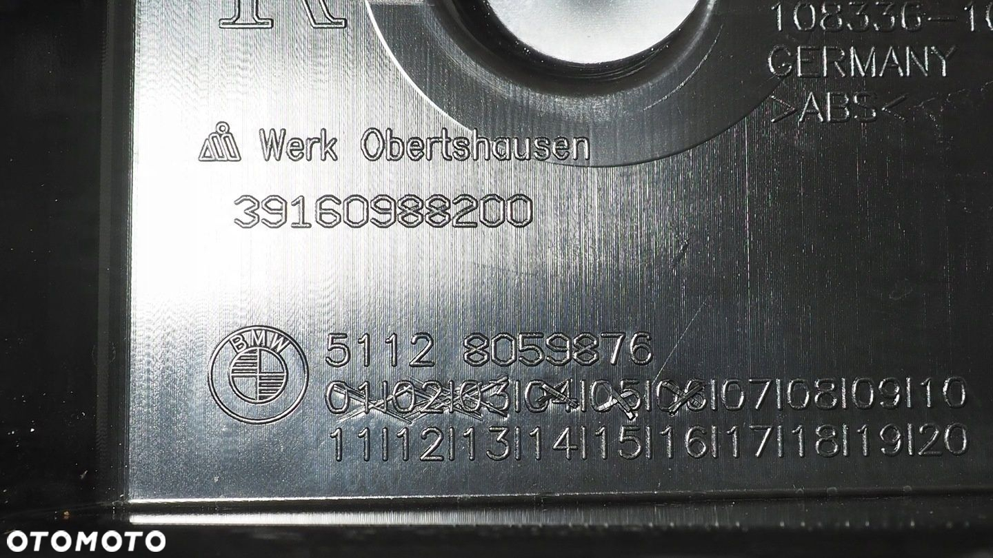 BMW X1 F48 M Pakiet ślizg zderzaka prawy tył 8059876 - 4