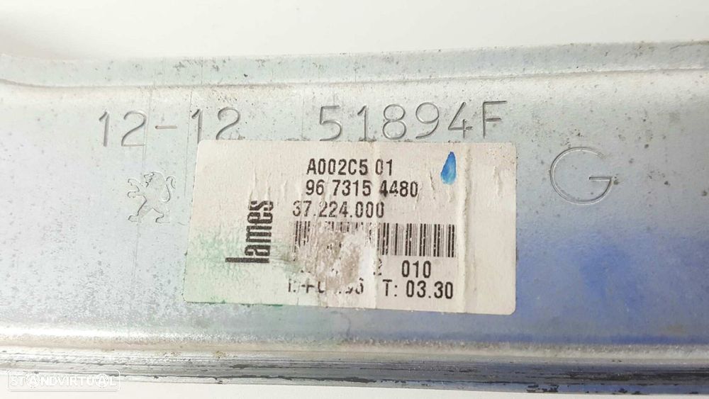 ELEVADOR FRENTE ESQUERDO PEUGEOT 208 ACTIVE - 2