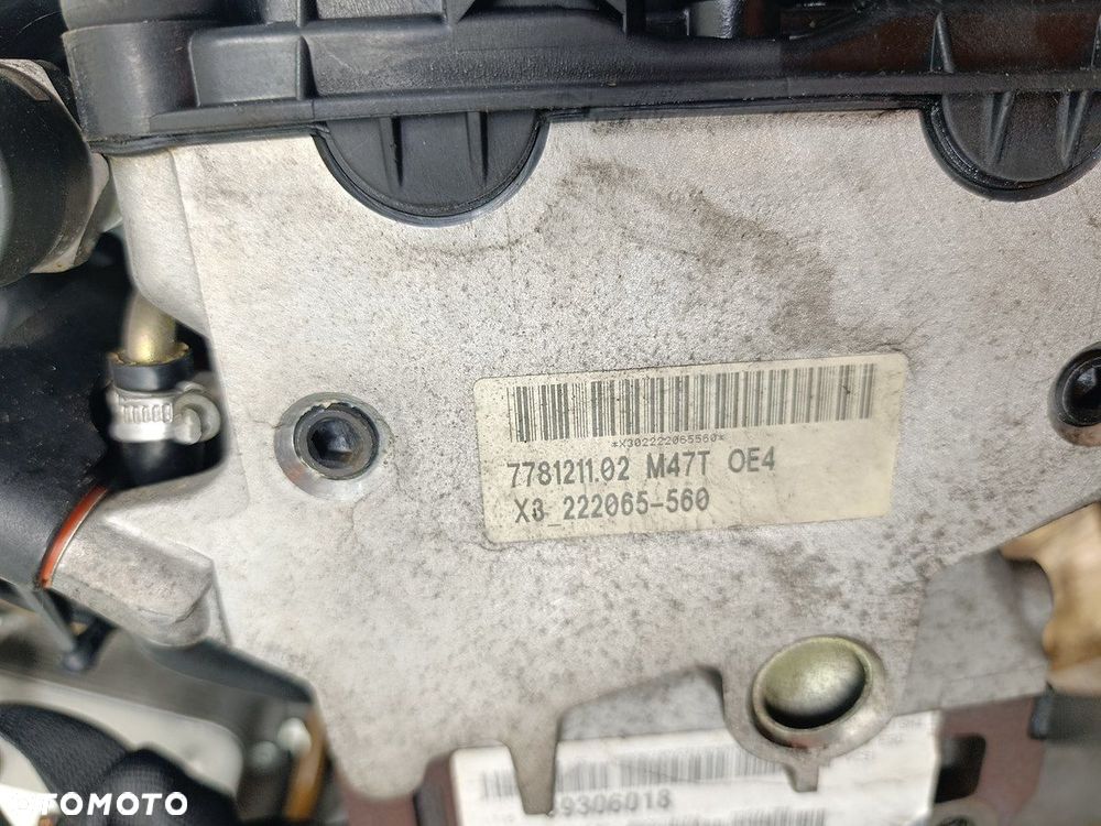 SILNIK BMW 3 E91 M47D20 2.0 D 320d - 4