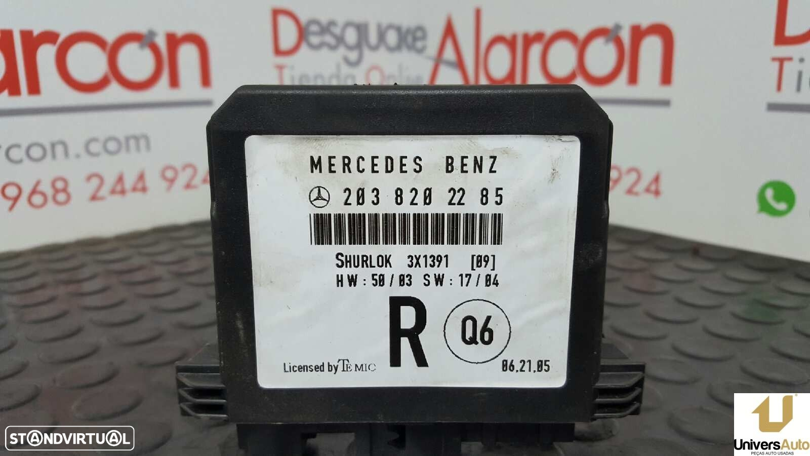 CENTRALINA/BOMBA FECHO CENTRAL MERCEDES CLASE C (W203) BERLINA 320 CDI (203.020) - 4